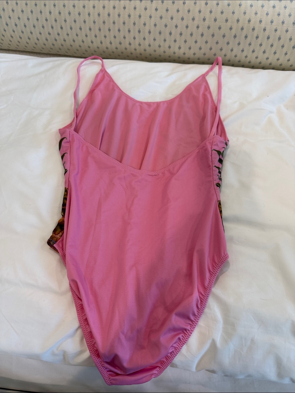 Chaser Pink Pineapple Print One-Piece Swimsuit - Picture 2 of 3
